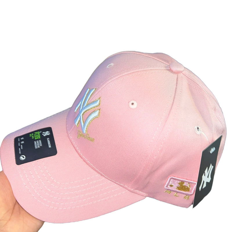 NY BASEBALL HAT (PINK)