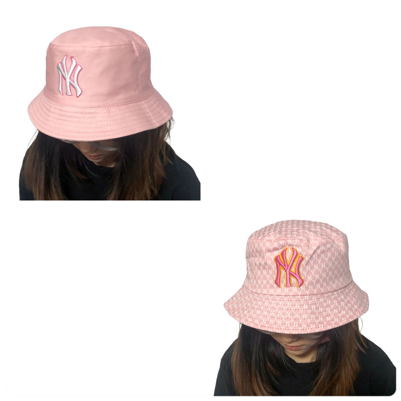 NY BUCKET HAT (PINK)