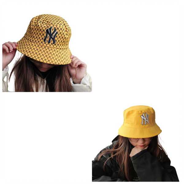 NY BUCKET HAT (YELLOW)