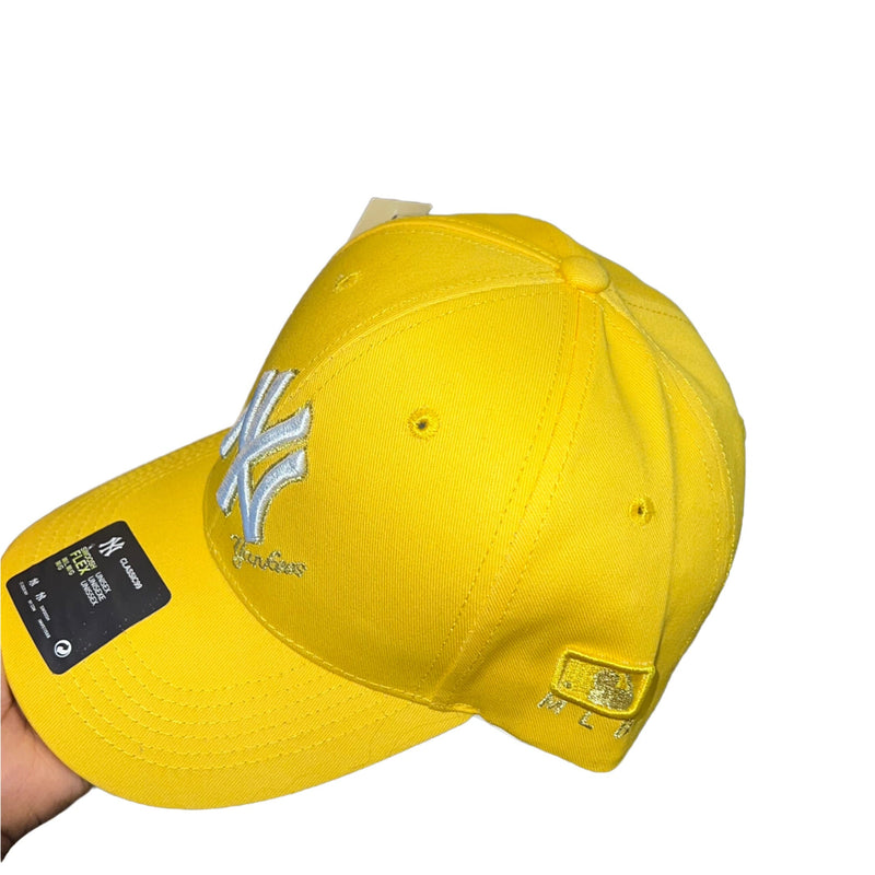 NY BASEBALL HAT (YELLOW)