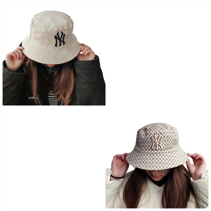 NY BUCKET HAT (APRICOT)