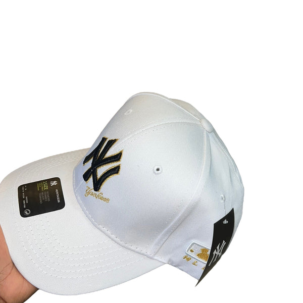 NY BASEBALL HAT (WHITE)