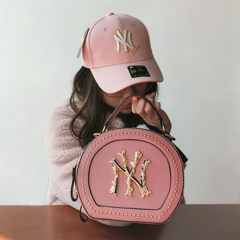 NY PURSE SET (PINK)